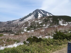 5日目　ちがう位置からとった羅臼岳